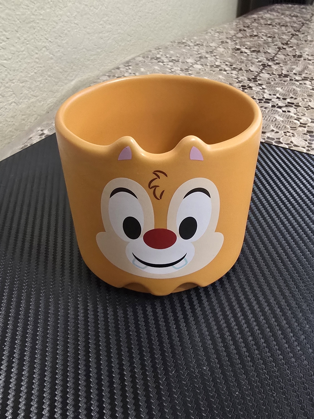 Cute Orange Cartoon Chipmunk Planter